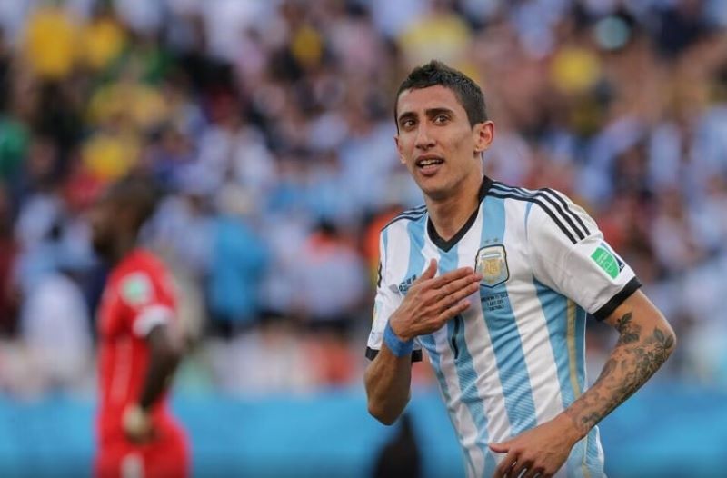 Angel Di Maria mang lại sự sáng tạo cho tuyến giữa của đội tuyển Argentina