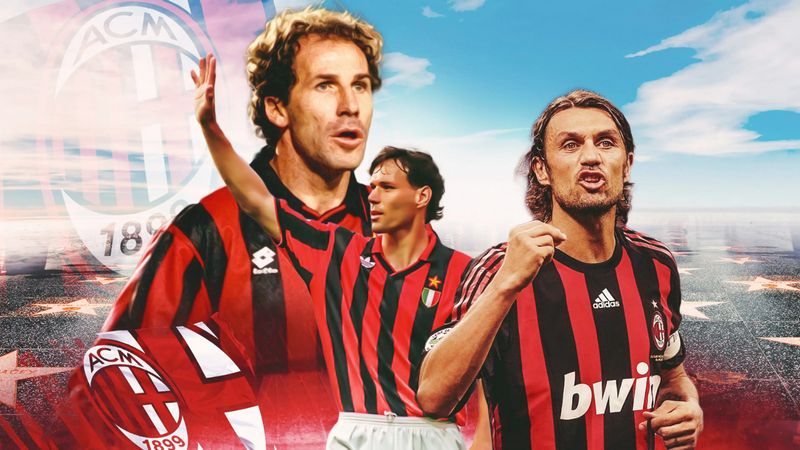 Đội hình AC Milan xuất sắc nhất mọi thời đại