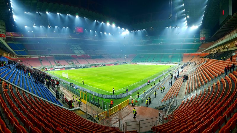 Sân Stadio Giuseppe Meazza của câu lạc bộ Inter Milan