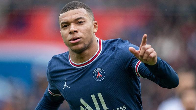 Tiền đạo Mbappe